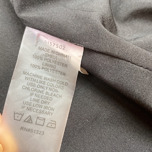 Vince Camuto animal print black and white zip up jacket - Picture 10 of 12